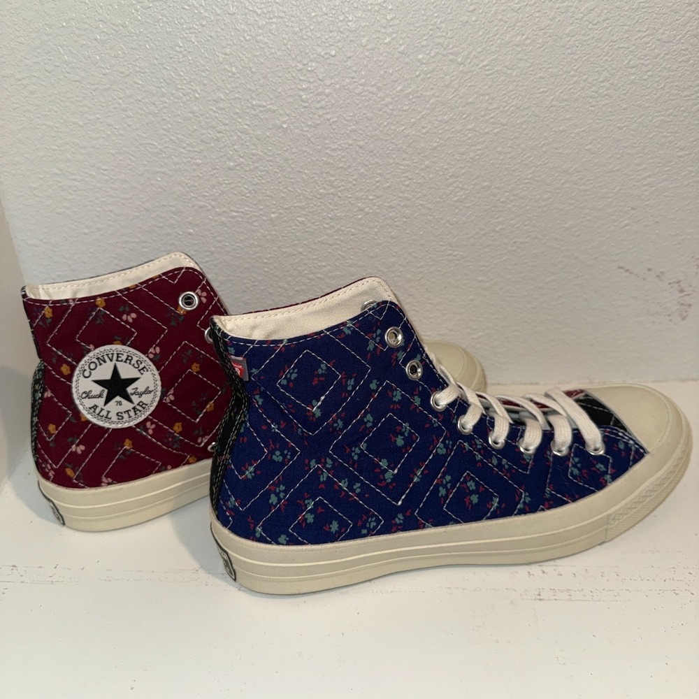 Converse Chuck 70 Patchwork Floral High Top SAMPLE Shoes Mens 9 Womens‎ 11 New